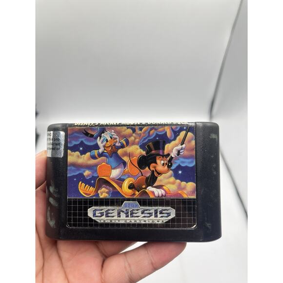 World of Illusion Starring Mickey Mouse & Donald Duck Sega Genesis With Box - Picture 4 of 8